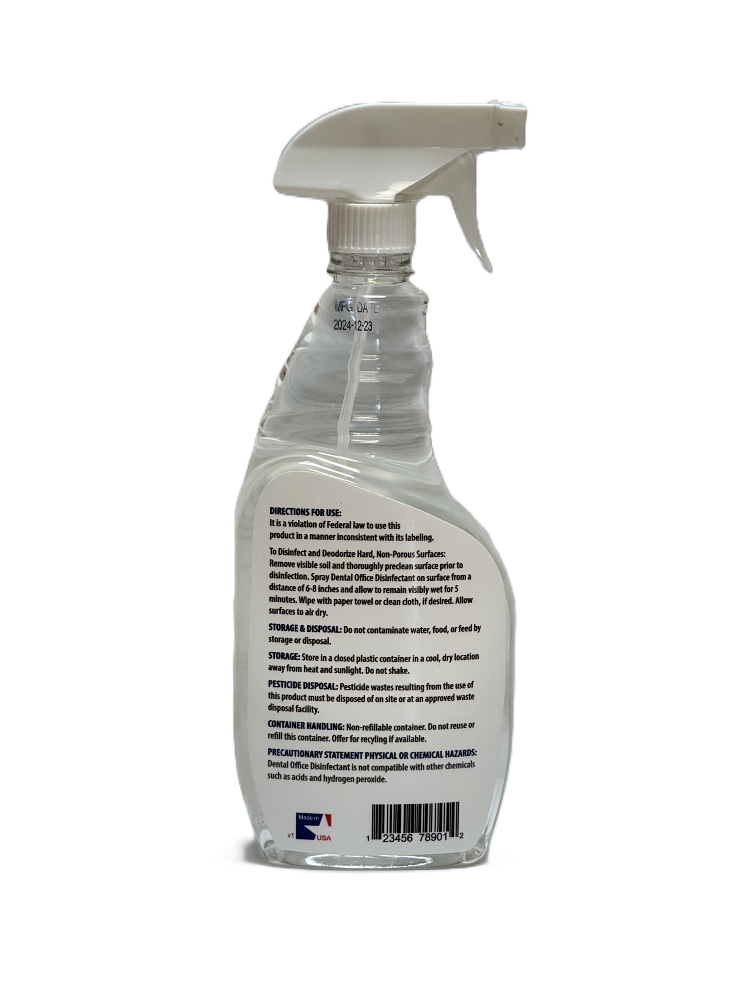 23oz Green Klean Equipment Disinfectant Cleaner